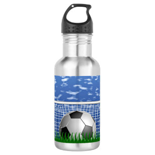 Soccer ball in the net, popular design, 532 ml water bottle
