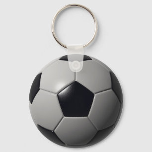 Soccer ball key ring