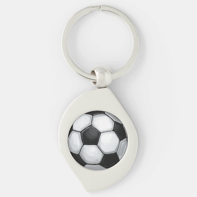 Soccer Ball Key Ring (Front)