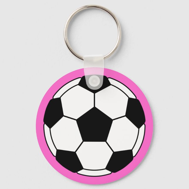 Soccer ball key ring (Front)