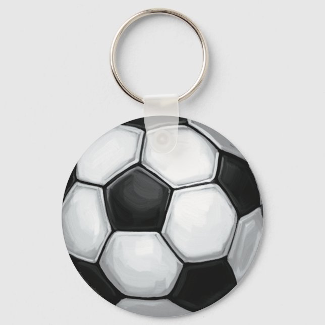 Soccer Ball Key Ring (Front)