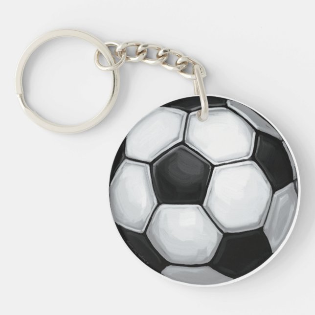Soccer Ball Key Ring (Front)