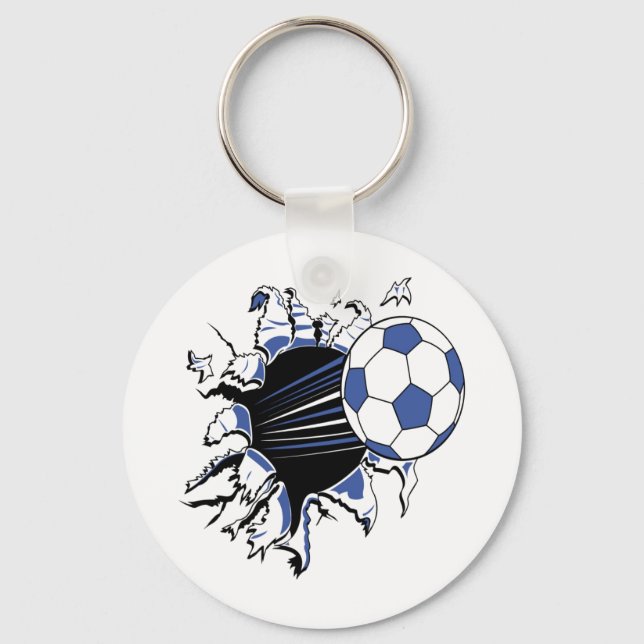 Soccer Ball Key Ring (Front)