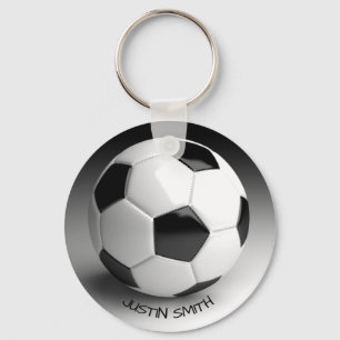 Soccer Ball Keychain