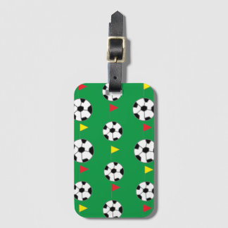 Soccer Ball Luggage Tag