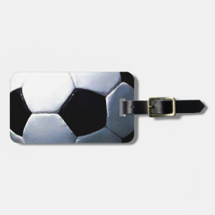 Soccer Ball Luggage Tag