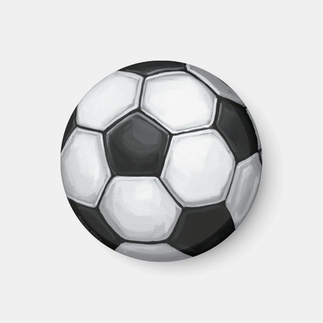 Soccer Ball Magnet (Front)