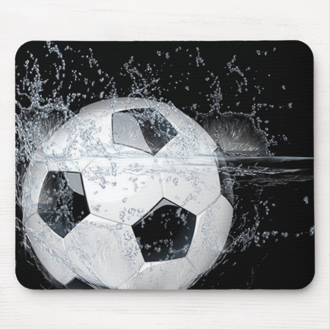 Soccer Ball Mouse Pad (Front)