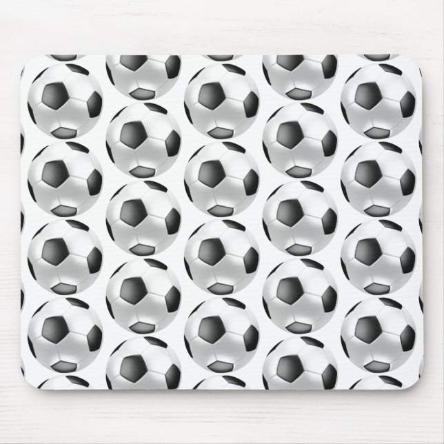 Soccer ball mouse pad (Front)