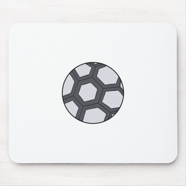 Soccer Ball Mouse Pad (Front)