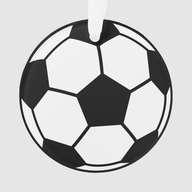 Soccer Ball Ornament (Front)