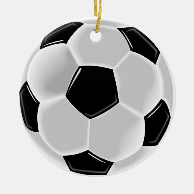 Soccer Ball Ornament (Front)