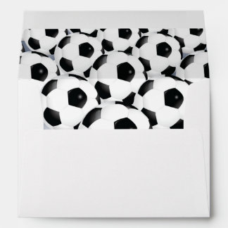 Soccer Ball Pattern Envelopes