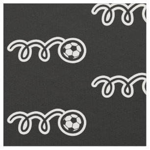 Soccer ball pattern fabric Sport textile print