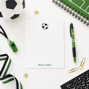 Soccer Ball Personalised Card