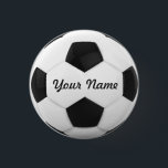 Soccer Ball Personalised Name<br><div class="desc">Enter a name. A gift your friends.  Digital art with the theme soccer. Black and white. Art by José Ricardo</div>