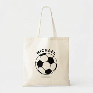 Soccer Ball Personalised tote Bag
