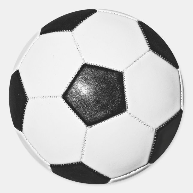 Soccer Ball Photo Sticker (Front)