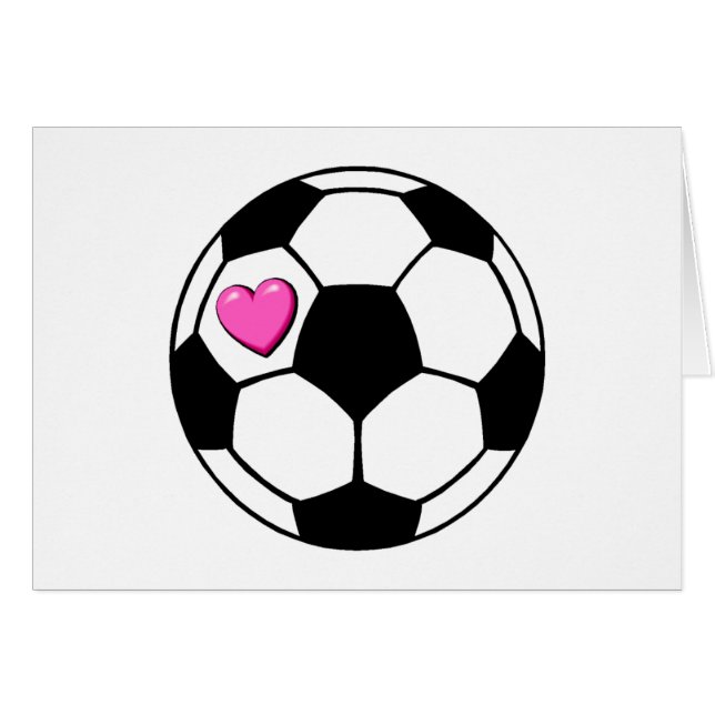 Soccer Ball (Pnk Hrt) (Front Horizontal)