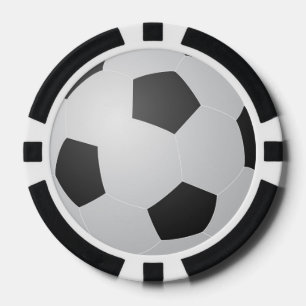 Soccer Ball Poker Chips