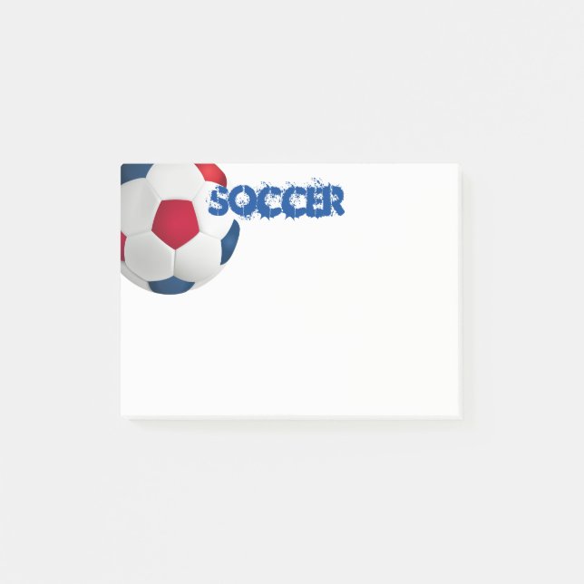 Soccer Ball Post-it-Notes Post-it Notes (Front)