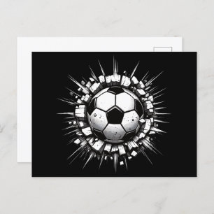 Soccer Ball Postcard