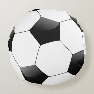 Soccer Ball Round Cushion