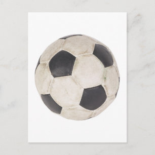 Soccer Ball Soccer Fan Football Footie Soccer Game Postcard