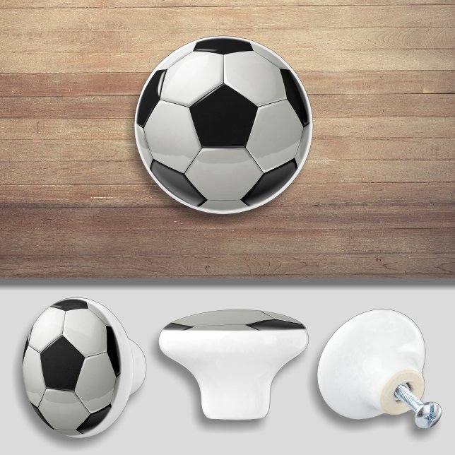 Soccer Ball Sports Door Knob Cabinet Pull (Creator Uploaded)