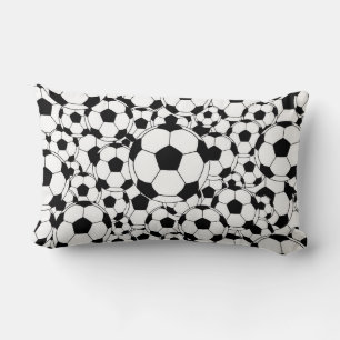 Soccer Ball Sports Fan Decorative Throw Pillow