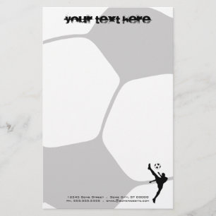 soccer ball stationery