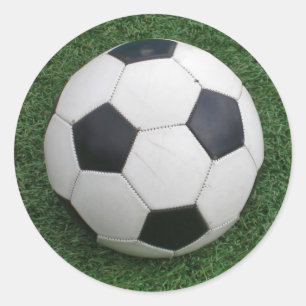 Soccer ball sticker