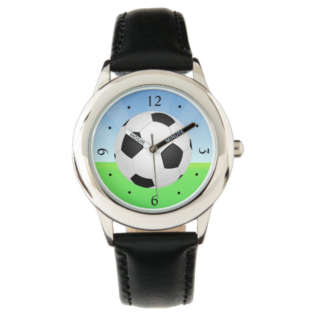 Soccer Ball Sunny Day Watch (Front)
