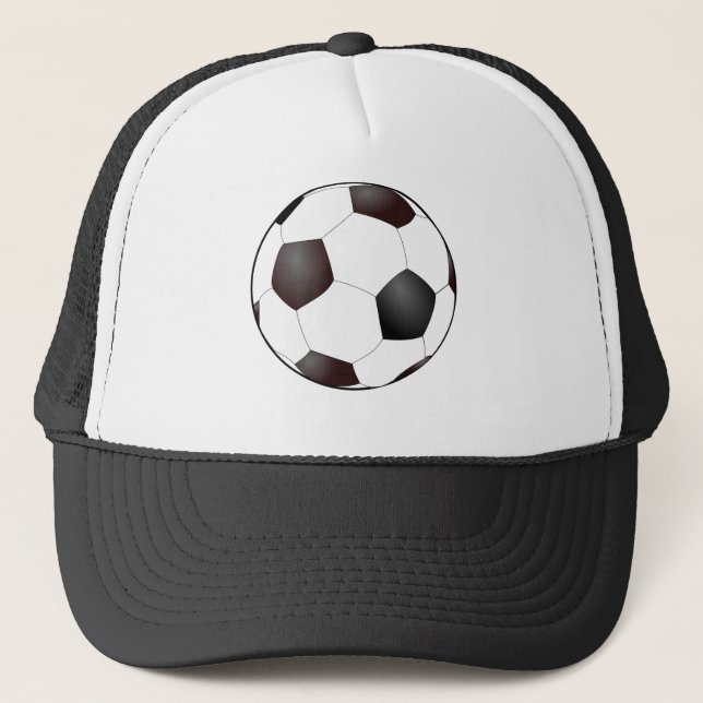 Soccer Ball Trucker Hat (Front)