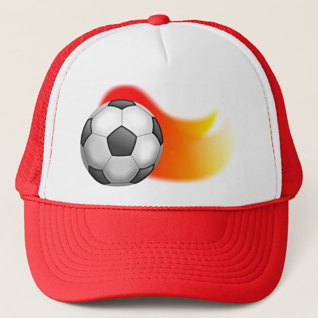 Soccer Ball Trucker Hat (Front)