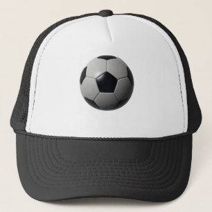 Soccer ball trucker hat