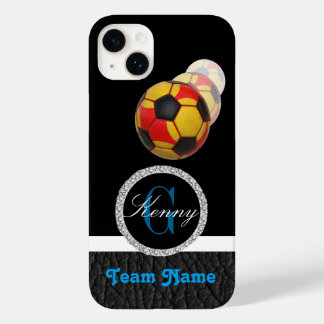 Soccer Ball With Yellow Orange And Black Case-Mate iPhone 14 Plus Case