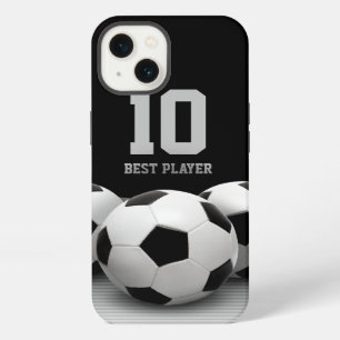 Soccer Balls Best Player Number iPhone 13 Case