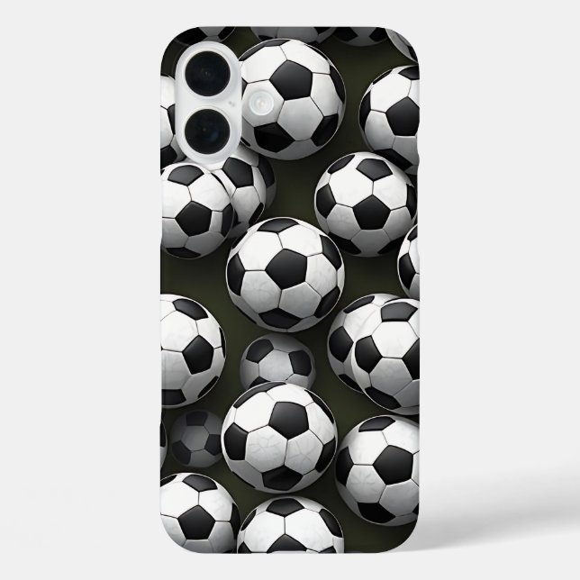 Soccer Balls Case-Mate iPhone Case (Back)