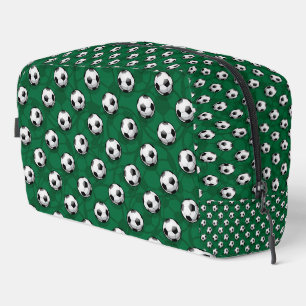 Soccer balls dopp kit