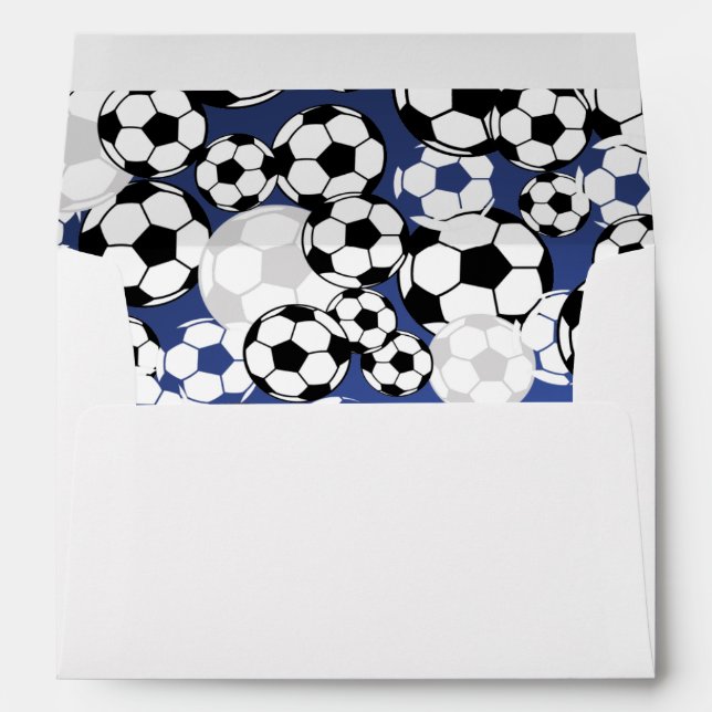 Soccer Balls Envelope (Back (Bottom))