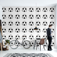 Soccer Balls Football Peel and Stick 