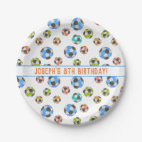 Soccer Balls Kids Birthday 