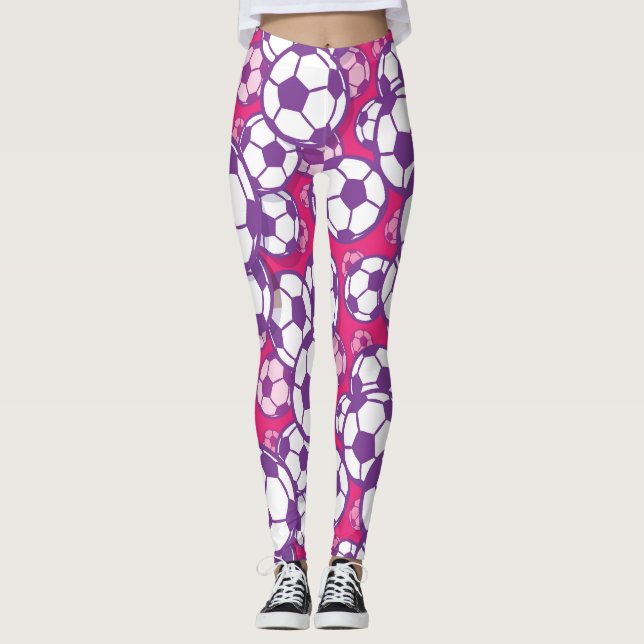 Soccer balls leggings (Front)