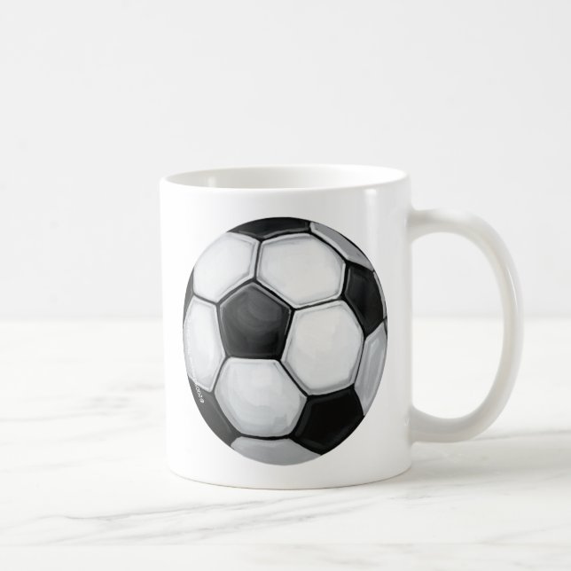 Soccer Balls Mug (Right)