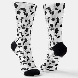 Soccer Balls Pattern Socks