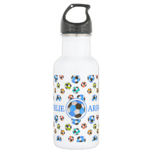 Soccer Balls Personalised Sports 532 Ml Water Bottle