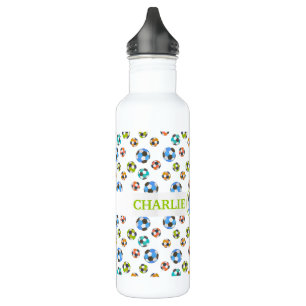 Soccer Balls Personalised Sports 710 Ml Water Bottle