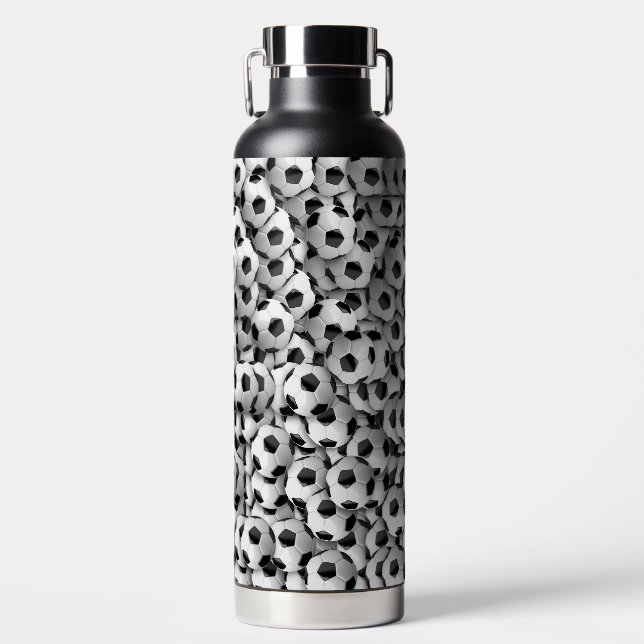 Soccer Balls  Water Bottle (Front)