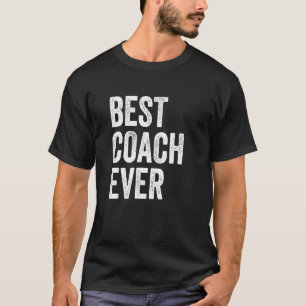 Soccer Basketball Softball Tennis Swim Best Coach  T-Shirt